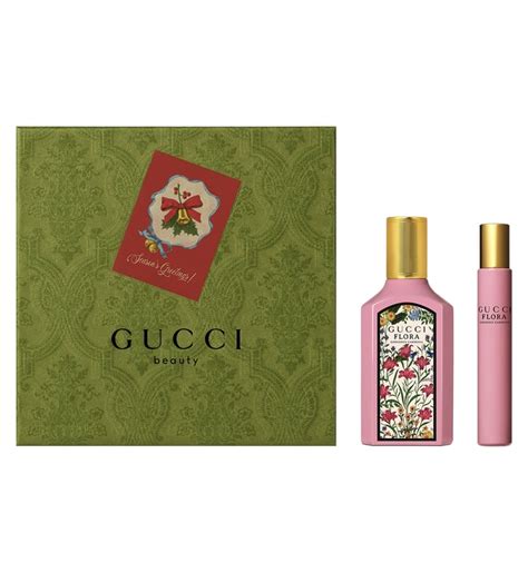 gucci gold perfume set|Gucci perfume set boots.